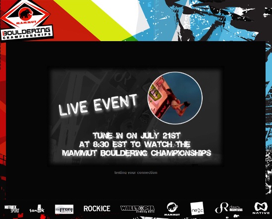 Tune in next Tuesday, July 21st, at 8:30 pm EST to check out the action mammut