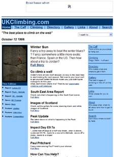 UKClimbing - October 1999