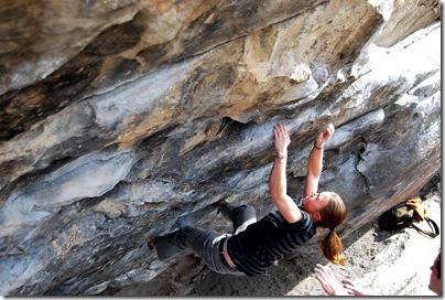 Flannery Shay-Nemirow climbing Center Direct at Morrison, CO