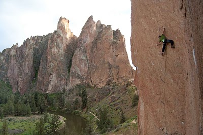 Jonathan Siegrist on To Bolt Or Not To Be (5.14a) at Smith Rocks State Park